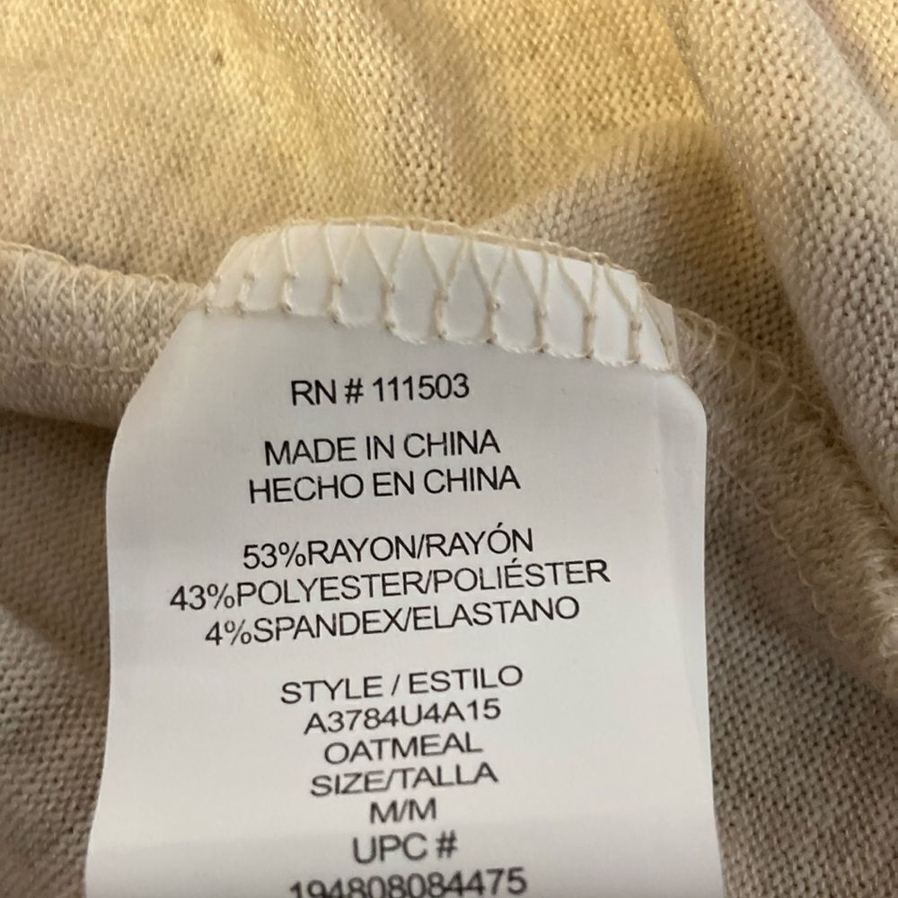 NWT LILY ROSE M Fitted Midi Oat Dress - Picture 6 of 11